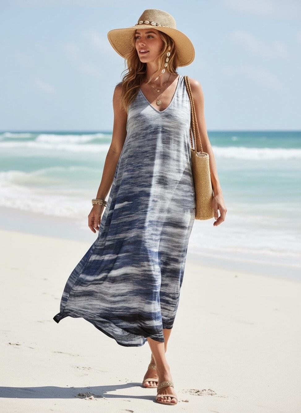 Vera Wang Stretch Maxi Dress